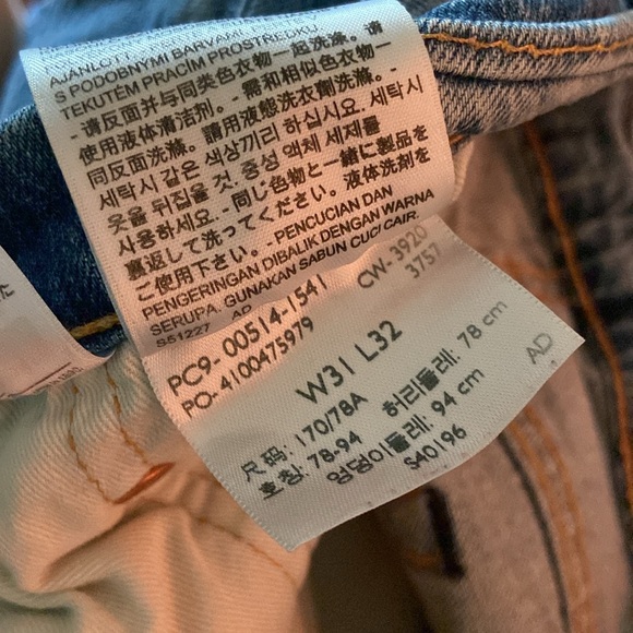 LEVI’S Premium Men’s 514 Jeans Size 31 X 32 - Picture 8 of 8